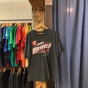 Vintage Jeremy Mayfield Graphic Racing T-Shirt